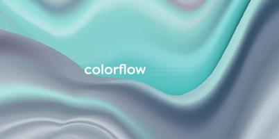 Colorful liquid wave background, Dynamic 3d color flow vector element for website, brochure, poster. Colorful wavy vector illustration, Modern background design.