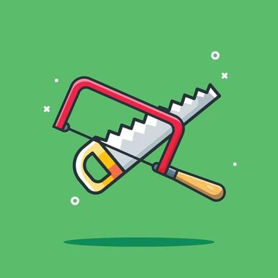 Tools Cartoon Illustrations