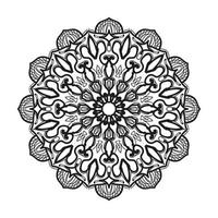 Hand drawn mandala. decoration in ethnic oriental  doodle ornament. vector