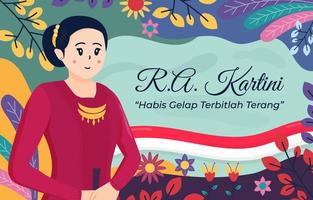 Happy Kartini Day Background
