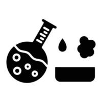 Experiment Glyph Icon vector