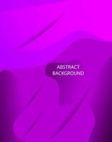 Modern abstract purple background. Fluid shape, wavy, dynamic shape composition, gradient color. Eps 10 Vector