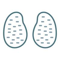 Potatoes Line Two Color Icon vector