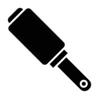 Lint Roller Glyph Icon vector