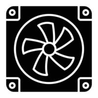 Air Cooler Glyph Icon vector