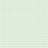 Gingham pattern seamless Plaid repeat vector in green and white. Design for print, tartan, gift wrap, textiles, checkered background for tablecloth