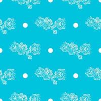 Seamless flowers pattern. Can be used for wallpaper, pattern fills, web page background, surface textures. vector