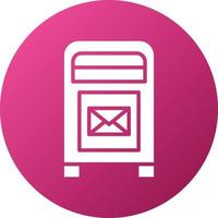 Mailbox Icon Style vector