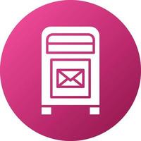 Mailbox Icon Style vector