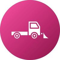 Snowplow Icon Style vector