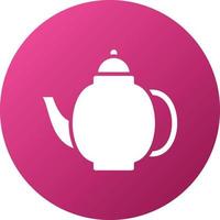 Tea Pot Icon Style vector