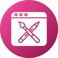 Web Design Icon Style vector