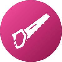 Hand Saw Icon Style vector