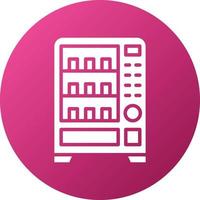 Vending Machine Icon Style vector