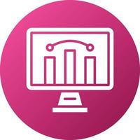 Bounce Rate Icon Style vector