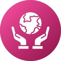 Save World Icon Style vector