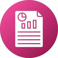Seo Report Icon Style vector