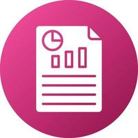 Seo Report Icon Style vector