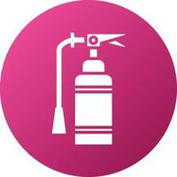 Fire Extinguisher Icon Style vector