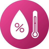 Humidity Icon Style vector