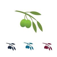 olive icon logo vector