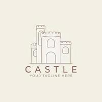 Castle Logo Template vector symbol icon design