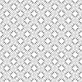 Black and white surface pattern texture. Bw ornamental graphic design. Mosaic ornaments. Pattern template. vector