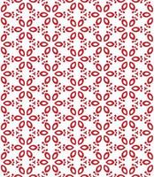 Red and white color seamless pattern texture and template. Multicolored. Colorful ornamental graphic design. vector