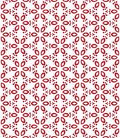 Red and white color seamless pattern texture and template. Multicolored. Colorful ornamental graphic design. vector