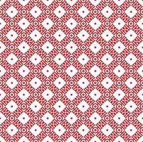 Red and white color seamless pattern texture and template. Multicolored. Colorful ornamental graphic design. vector