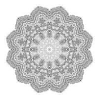 beautiful mandala vector for design