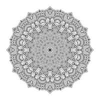 vector de mandala elegante para el diseño