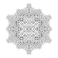 beautiful line art mandala vector