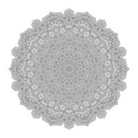 line art mandala vector for design