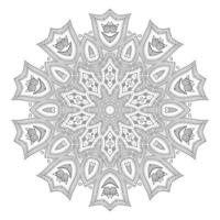 vector de mandala para un hermoso diseño