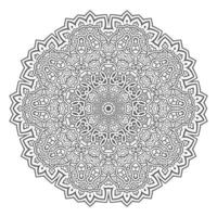 vector de mandala para un hermoso diseño