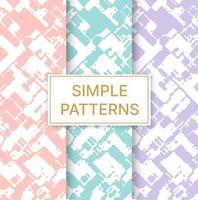 Natural decor print zebra python seamless simple pattern vector