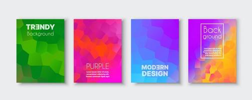 Abstract modern futuristic creative purple vector