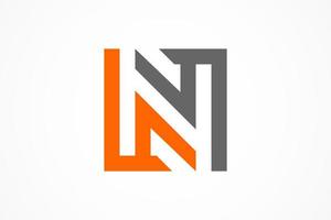 LETTER N LOGO vector