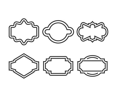 banner and label frames