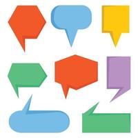 chat and speech bubbles vector illustration