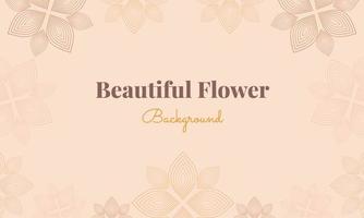 beautiful flower petals background vector