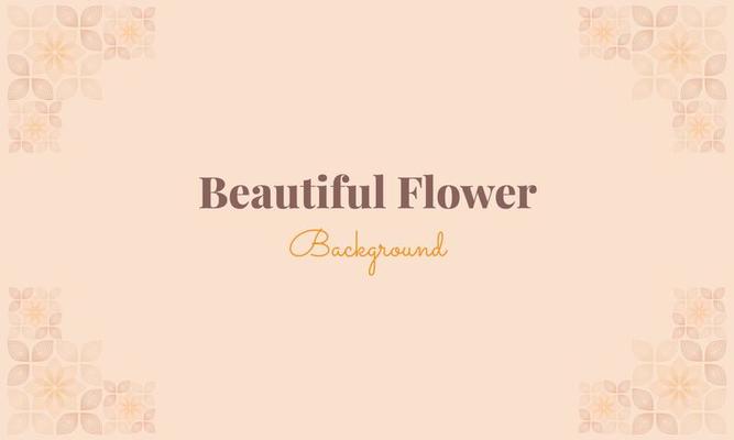beautiful flower petals background