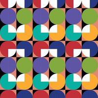 Colorful abstract background with geometric shapes vector