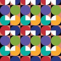 Colorful abstract background with geometric shapes vector