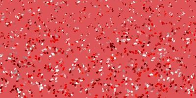 Light orange vector pattern with abstract shapes.