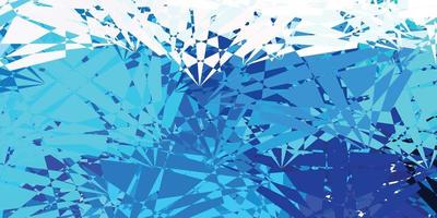 Light BLUE vector backdrop with chaotic shapes.