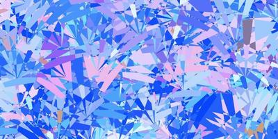 Light BLUE vector texture with random triangles.