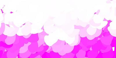 Light pink vector backdrop with chaotic shapes.