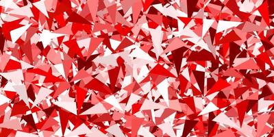 Light orange vector pattern with polygonal shapes.